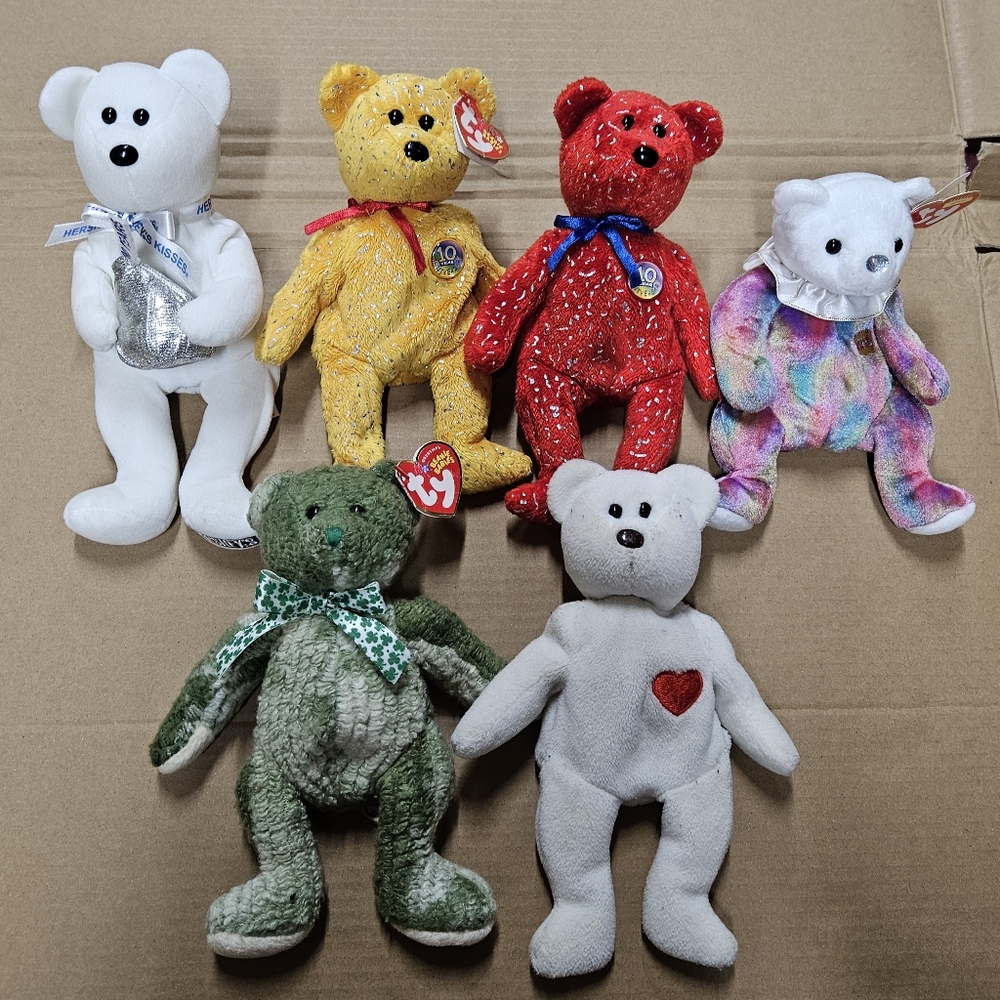 Lot of Ty Original Beanie Babies